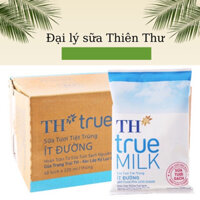 Thùng sữa tươi TH TRUE MILK ít đường bịch 220ml - date 7/2025
