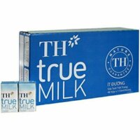 Thùng sữa tươi TH  true milk 110 ml có đường ít đường