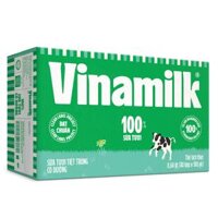 Thùng Sữa tươi tiệt trùng có đường Vinamilk 180ml - 12 lốc