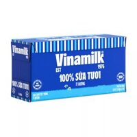 Thùng sữa tươi tiệt trùng ít đường Vinamilk 1L (12 Hộp)