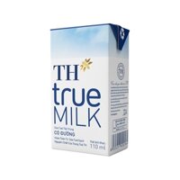 Thùng Sữa Tươi Tiệt Trùng Ít Đường TH true MILK 110 ml