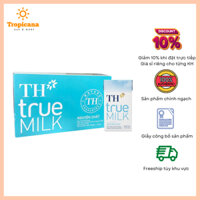 THÙNG Sữa Tươi Tiệt Trùng Ít Đường TH true MILK 1L