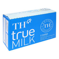 Thung sữa tươi tiệt trùng ít đường TH true MILK 180ml (Thùng)