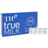 Thùng sữa tươi tiệt trùng TH True Milk Có đường hộp 110ml (48 hộp)