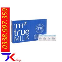 Thùng sữa tươi tiệt trùng TH true MILK có đường 110ml