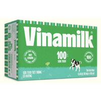 Thung Sữa tươi vinamilk 100/% có đường thùng To 48 hộp×180ml