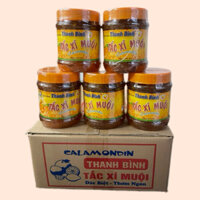 Thùng tắc xí muội Thanh Bình 900g (12 hũ ) date mới