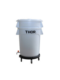 Thùng THOR nhựa tròn đa năng có vòi thoát nước – Thương hiệu Trust (Bao gồm nắp và đế)