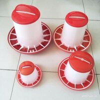 Thùng thức ăn dày 9kg có lưới cho gà, thùng cho gà ăn, thùng thức ăn gà, thùng chăn nuôi gà