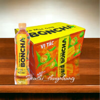 Thùng Trà mật ong BONCHA vị tắc với 100% mật ong 24 chai 450ml