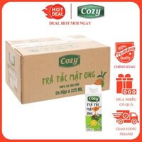 Thùng Trà Tắc Mật Ong COZY (24 Hộp x 225ML)