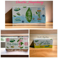 Thùng Trà Tắc Mật Ong / Trà Đào/Trà việt Quất TVT Hãng Biba Bibo 450ml