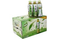 Thùng trà xanh Matcha Tea+ Plus chai 455ml (24 chai)