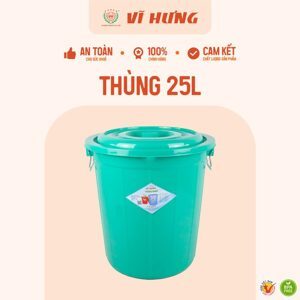 Thùng Tròn Vĩ Hưng 35L