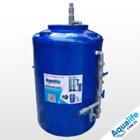 Thùng tự chế 500 lít lọc nước giếng nhiễm phèn