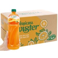 Thùng Twister Cam Ép Chai 455 ML , 1L