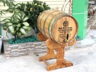 ✅THÙNG Ủ RƯỢU GỖ SỒI DUNG TÍCH 300L