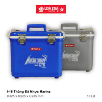 Thùng ướp đá nhựa 10 Lít Marina Lion Star I-16 nhập khẩu Indonesia 32.5 X 22.5 X H 28.5 cm