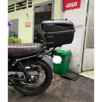 Thùng xe Brixton BX 150, thùng givi B32NB-ADV phiên bản thùng vuông 32 lit full phụ kiện kèm kit gắn cho Brixton