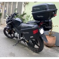 Thùng xe FZ 150i, thùng givi E43NTL-ADV, thùng hông E22N, baga hông SBL FZ150i và baga sau Givi, bảo hành 2 năm