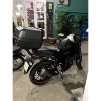 Thùng xe GSX Bandit 150, thùng Givi E43NTL, baga HRV Bandit và gối tựa lưng BE43N