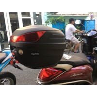 Thùng xe Janus, thùng Givi B27N kèm đế, bát gắn, lắp trực tiếp lên cảng zin của xe