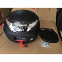 Thùng xe máy givi mẫu E260NX kèm đế và bát gắn, bảo hành 2 năm