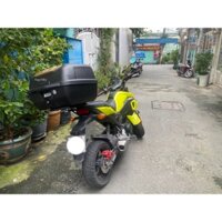 Thùng xe MSX 125 , thùng givi E43Gold / E43NTL Gold kèm đế và kit gắn trên baga riêng của xe (không bao gồm baga)