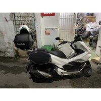 Thùng xe PCX , thùng Givi E43NTL, gối tựa lưng BE43N, baga SRVPCX, túi cặp hông Givi EA101B, hàng Givi chính hãng