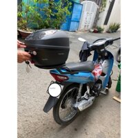 Thùng xe Wave Alpha 110 , thùng givi E250N2 kèm đế, ốc gắn và baga Wave A 110 , hàng givi chính hãng, bảo hành 2 năm