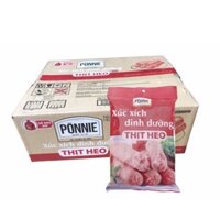 Thùng xúc xích Ponnie dinh dưỡng thịt heo ( 20 gói x 95g)