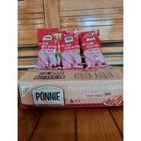 THÙNG XÚC XÍCH PONNIE THỊT HEO 20 GÓI 95 G