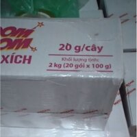 Thùng Xúc Xích Vissan Boom Boom Cây 20g, gói 5 Cây