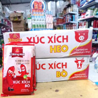 Thùng xúc xích vissan vị bò , heo 20 gói