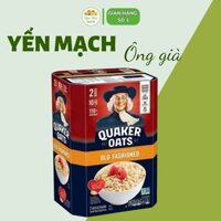 Thùng yến mạch ông già cán dẹt 4.52kg