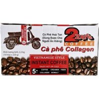 Thùng10 hộp Cà phê Sữa Collagen 5in1 - Dùng cho người tiểu đường và ăn kiêng