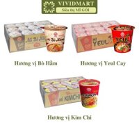 [THÙNG15LY]-OTTOGI- Mì ly Ottogi 3 vị: Kim chi, Bò hầm, Yeul cay, Ottogi mì ly ăn liền, Mì ly Hàn Quốc Otogi ly (62g/ly)