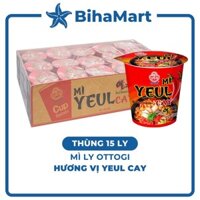 [THÙNG15LY]-OTTOGI - Mì ly Ottogi hương vị Yeul cay, Ottogi mì ly ăn liền, Mì ly Hàn Quốc Otogi ly, Mì Yeul cay (62g/ly)