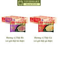[THÙNG18GÓI]-VIFON– Phở Hoàng Gia 2 vị: Thịt bò, Thịt gà (có gói thịt thật), Phở Vifon Hoàng Gia Vifon ăn liền 120g/gói