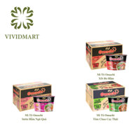 [THÙNG18TÔ] - MASAN - Mì tô khoai tây Omachi 3 vị: Lẩu Tôm Càng, Xốt Bò Hầm, Sườn Hầm Ngũ Quả, Mì Omachi tô (92-96g/tô)