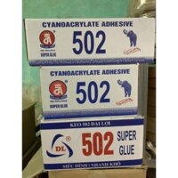 thùng(20-50lọ) keo dán đa năng SUPER GLUE 502 ĐỨC ANH và ĐẠI LỢI BOND