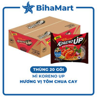 [THÙNG20GÓI]-PALDO- Mì KorenoUp Tôm Chua Cay, Mì Koreno Up Tôm chua cay, Mì Tôm chua cay KorenoUp, Mì Koreno gói 67g/gói