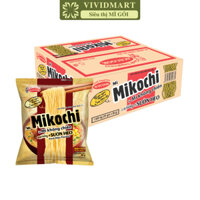 [THÙNG24GÓI] - ACECOOK - Mì Không Chiên Mikochi Hương Vị Sườn Heo, mì Mikochi sườn heo, mì không chiên ăn liền (80g/gói)