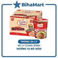 [THÙNG24LY-AFOTECH- Mì ly Cung Đình Bò hầm, Mì ly Bò hầm Cung Đình, Mì Bò hầm Cung Đình, Mì Cung Đình ly Bò hầm (64g/ly)