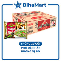 [THÙNG30GÓI]-ACECOOK- Đệ Nhất phở hương vị Phở Bò, phở bò Đệ Nhất Acecook, phở bò Acecook Đệ Nhất phở ăn liền (65g/gói)