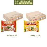 [THÙNG30GÓI]-GẤUĐỎ- Phở Gấu Đỏ 2 vị: Bò, Gà, phở Gấu Đỏ vị bò, phở Gấu Đỏ vị gà, phở Gấu Đỏ ăn liền, phở Gấu Đỏ 65g/gói