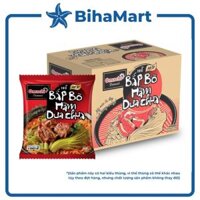 [THÙNG30GÓI]-MASAN- Mì Omachi Diamond hương vị bắp bò hầm dưa chua, mì Omachi bắp bò hầm dưa chua, mì Omachi ăn liền 120