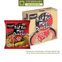 [THÙNG30GÓI]-MASAN- Mì Omachi Diamond hương vị bắp bò hầm dưa chua, mì Omachi bắp bò hầm dưa chua, mì Omachi ăn liền