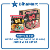THÙNG30GÓI-MASAN- Mì xào Kokomi Đại 90 Bò xốt cà, Mì trộn Kokomi 90 Bò xốt cà, Mì xào Kokomi 90 Đại Bò xốt cà (95g/gói)