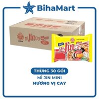 [THÙNG30GÓI]- OTTOGI - Mì Ottogi mini hương vị Jin cay, Mì Jin cay Ottogi mini, Mì Jin cay mini Ottogi ăn liền (80g/gói)